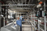 Haustechnikzentrale im Quadrill Linz, Bildquelle: Opbacher