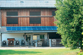 Bauernhof mit Photovoltaikanlage