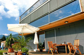 Solarthermie an der Fassade