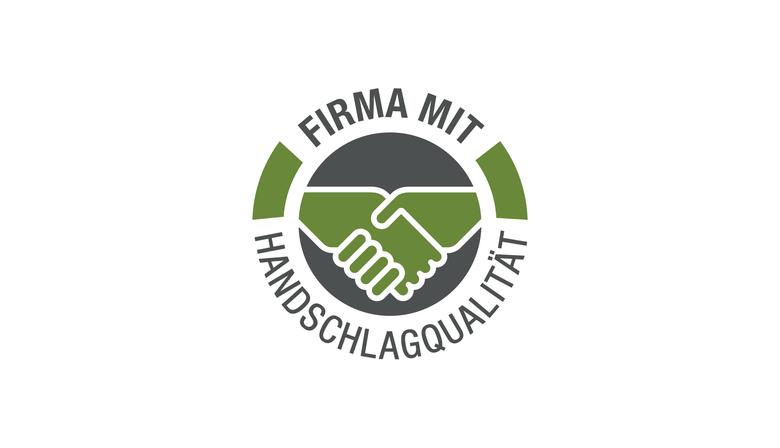 Wir leben Handschlagqualität